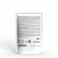 SCHESIR Complete Nutrition, Ton și Somon, plic hrană umedă pisici, (în aspic), 85g - 3