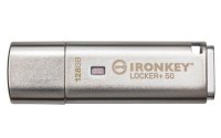 Kingston IronKey Locker+ 50 128GB - Memorie USB Type-A Argintie - 2