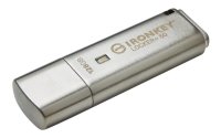 Kingston IronKey Locker+ 50 128GB - Memorie USB Type-A Argintie - 4