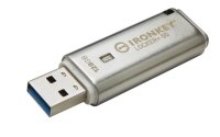 Kingston IronKey Locker+ 50 128GB - Memorie USB Type-A Argintie - 5
