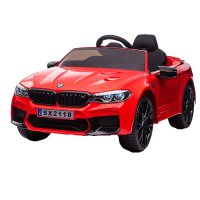 Masinuta electrica BMW M5 Competition Drift Edition, 24V, 500W, dotari Premium, rosie - 1