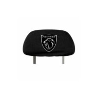 Husa Tetiera Auto Neagra pentru PEUGEOT - 1