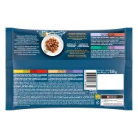 GOURMET Perle Pui și Vită, Curcan și Miel, Vițel și Rață, Iepure și Vânat, plic hrană umedă pisici, (în sos), multipack, 85g x 4buc - 3