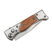Set cutit de vanatoare automat 16.5 cm si briceag AK-47, 34 cm, teaca inclusa - 1