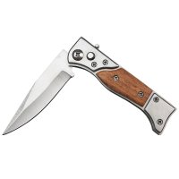 Set cutit de vanatoare automat 16.5 cm si briceag AK-47, 34 cm, teaca inclusa - 8