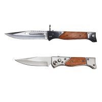 Set cutit de vanatoare automat 16.5 cm si briceag AK-47, 34 cm, teaca inclusa - 5