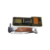 Set cutit de vanatoare automat 16.5 cm si briceag AK-47, 34 cm, teaca inclusa - 12