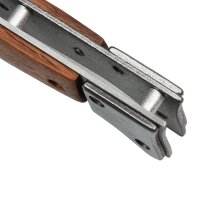 Set cutit de vanatoare automat 16.5 cm si briceag AK-47, 34 cm, teaca inclusa - 14