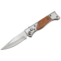 Set cutit de vanatoare automat 16.5 cm si briceag AK-47, 34 cm, teaca inclusa - 10