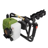 Motoburghiu Pamant Procraft GD62 - Putere 2.5 CP + 3 burghie 100, 150, 200 mm - 6