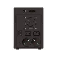 UPS Powerwalker Line-Interactive 2000VA/1200W cu 4 Iesiri Shuko si Baterii de 12V/9Ah - 2