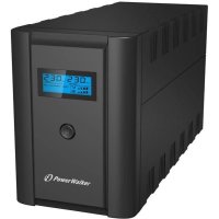 UPS Powerwalker Line-Interactive 2000VA/1200W cu 4 Iesiri Shuko si Baterii de 12V/9Ah - 1
