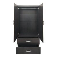 Dulap cu 6 usi, Athos, V24, Wenge, 240x42x240 cm - 3