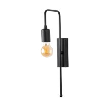 Aplica Mum Negru 6x22x42 cm - 3