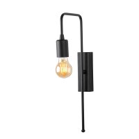 Aplica Mum Negru 6x22x42 cm - 4