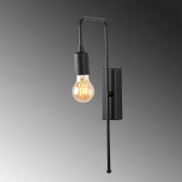 Aplica Mum Negru 6x22x42 cm - 5