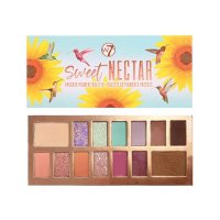 Paleta de farduri W7 Sweet Nectar cu 14 nuante vibrante - 1