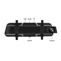 Camera Tip Oglinda Techstar® Z78, Dubla, Night Vision, Inregistrare Ciclica, Camera Marsarier, Rezolutie 2K si 1080P - 7