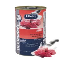 DR. CLAUDER'S Selected Meat, Vită umedă fără cereale pentru câini, XS-XL, 400g - 2