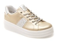Pantofi sport REMONTE aurii, D1C10, din piele ecologica - 1