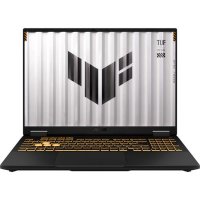 Laptop Gaming ASUS TUF F16 FX608JMR (Procesor Intel® Core™ i5-14450HX (20M Cache, up to 4.80 GHz), 16inch FHD+ 165Hz, 16GB, 1TB SSD, NVIDIA GeForce RTX 5060 @8GB, Negru/Gri) - 1