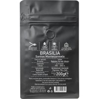 Cafea Artizanala Dolce Bacio Brasilia Santos Montecarmelo 200g Boabe - 2