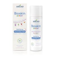 Salcura Bioskin Junior, gel de dus pentru fata si corp, bebelusi si copii, 200 ml - 1