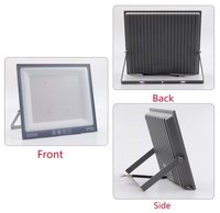 Proiector cu LED-uri de 500W, 50000LM, pentru exterior sau interior, IP66, din sticla mata anti-orbire - 4