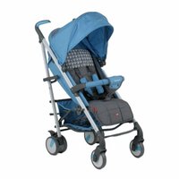 Carucior sport Adamex Quatro Evo, turcoaz, pentru copii de 6-36 luni, cu cadru din aluminiu - 7