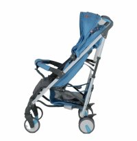 Carucior sport Adamex Quatro Evo, turcoaz, pentru copii de 6-36 luni, cu cadru din aluminiu - 4