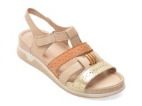 Sandale FLAVIA PASSINI bej, M029, din piele naturala - 1