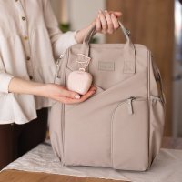 Babyono husa roz din silicon pentru protectia suzetei - 4
