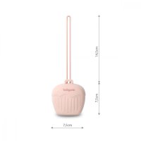 Babyono husa roz din silicon pentru protectia suzetei - 7