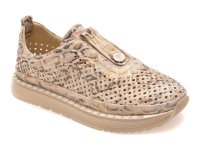 Pantofi sport GRYXX bej 251YZ74 din piele naturala pentru femei active - 1