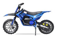 Motocicleta electrica pentru copii NITRO Eco Serval 500W cu roti 10 10 inch, culoare Albastru - 1