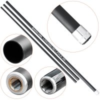 Coada de minciog cu doua capete de prindere, 2.20m -3.20m, 3 tronsoane - 1