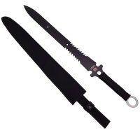 Set doua sabii de vanatoare, IdeallStore®, Japan Soul, 70 cm, teaca inclusa - 7