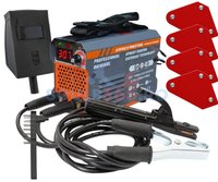 Aparat de sudura invertor Ural Mash MMA 300 Next Generation CMP0744, 300A, electrozi 1.6-4 mm, cablu 300 cm, set complet cu 4 magneti KRAFTNER KF-1408 - 1
