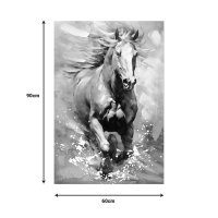 Tablou canvas Horse 60x3x90 cm - 2