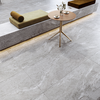 Gresie portelanata antiderapanta Tierra Grey 60 x 120 cm, aspect ciment, finisaj mat - 3