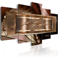 Tablou - Golden gentleness 100x50 cm - 1