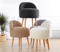 Taburet Rufmee Alb 48x47x42 cm - 6