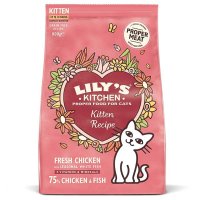 Lily's Kitchen Curious Kitten Chicken and Healthy Herbs Dry Food 800g - 1