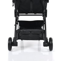 Carucior sport Cangaroo pana la 22kg cadru din aluminiu cu pliere compacta Autofold,spatar reglabil pana la pozitie de somn,roti EVA detasabile si husa de picioare inclusa Easy Fold Gri - 3