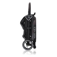 Carucior sport Cangaroo pana la 22kg cadru din aluminiu cu pliere compacta Autofold,spatar reglabil pana la pozitie de somn,roti EVA detasabile si husa de picioare inclusa Easy Fold Gri - 7
