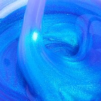 Gel UV Kievskaya Freeze Azulina – Gel Bleu cu Sclipici si Finish Lucios | Everin.ro - 1