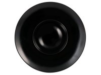 Farfurie din ceramica pentru paste 24 cm, negru - 6