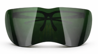 Ochelari de protectie panoramica cu vizor verde protectie UV design ergonomic pentru lucru - 1