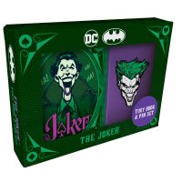 Set Carte de buzunar si Insigna DC Comics - The Joker - 1