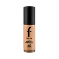 Fond de ten mat Flormar Perfect Coverage 314 Light Beige, 30ml - 1